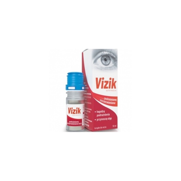Vizik Krople na podrażnione i zaczerwienione oczy 10 ml