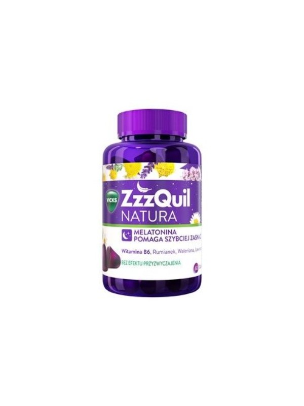 ZzzQuil Natura Żelki 60 sztuk