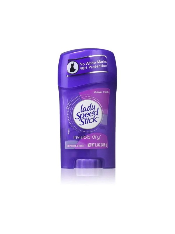 Lady Speed Stick Invisible Dry Antyperspirant w sztyfcie Shower Fresh 39,6 g