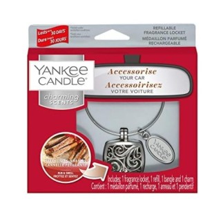 Yankee Candle Car Zapach do samochodu Charming Scents Zestaw z uzupełniaczem Sparkling Cinnamon 1 sztuka