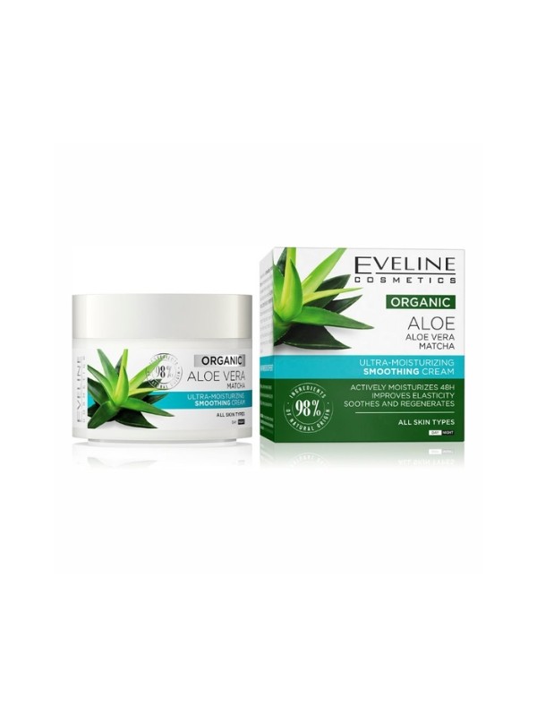 Eveline Organic Aloe Ultra-Moisturizing Smoothing Face Cream 50 ml