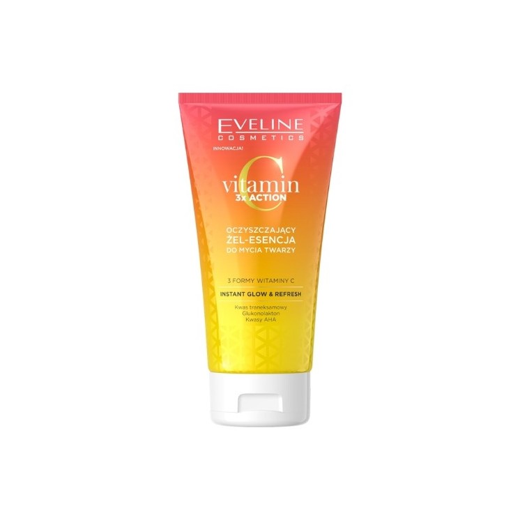 Eveline Vitamin C 3x Action Oczyszczający Żel - esencja do mycia twarzy 150 ml