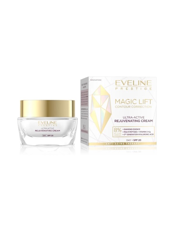 Eveline Magic Lift Ultra - aktywny odmładzający Krem do twarzy z filterm SPF20 50 ml