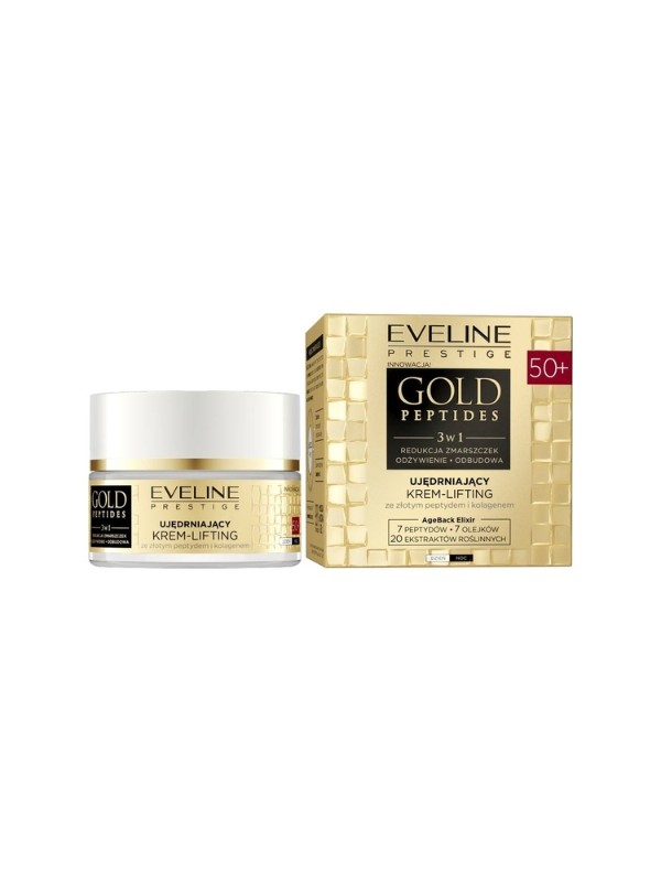 Eveline Gold Peptides Firming Cream - face lifting 50+ 50 ml