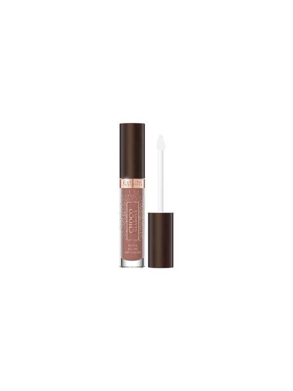 Eveline Choco Glamour Winylowa Pomadka do ust Toffe Chocolate /03/ 4,5 ml