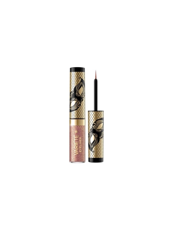 Eveline Variete Waterproof Eyeliner Sparkle Gold /01/ 4 ml