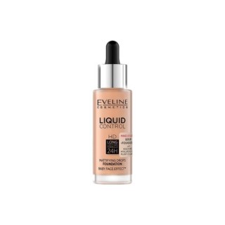 Eveline Liquid Control Facial foundation with Niacinamide in Droper /055/ Honey 32 ml