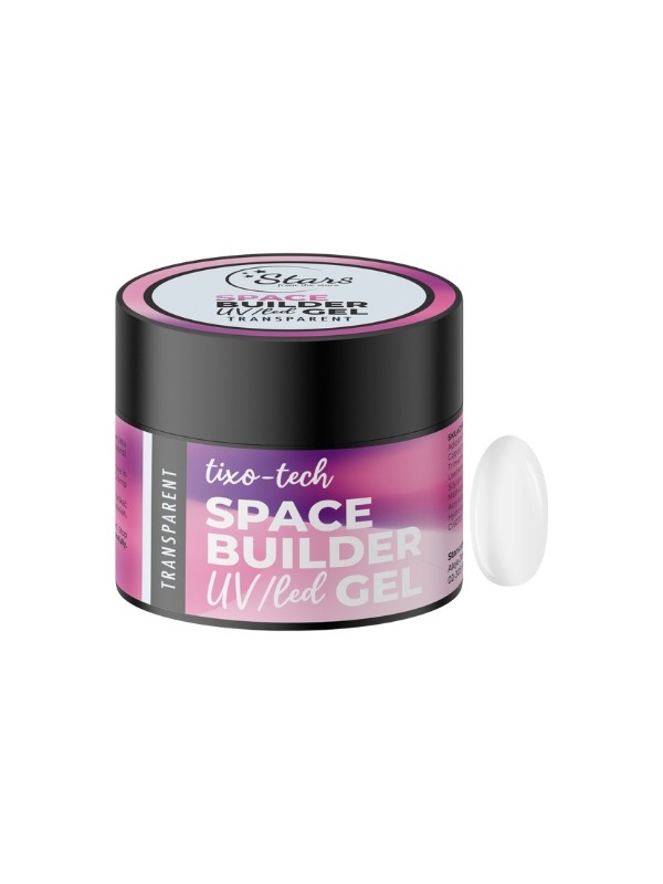 Stars from the Stars Space Bulider Gel UV/ LED nail builder Transparent 45 g