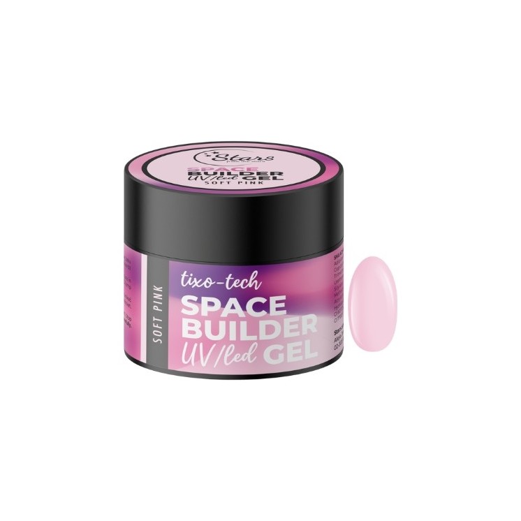 Stars from the Stars Space Bulider Gel Żel budujący UV/LED do paznokci Soft Pink 45 g