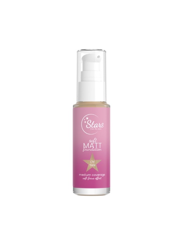 Stars from the Stars Soft Matt Foundation matujący Podkład do twarzy /04/ Tan 30 ml