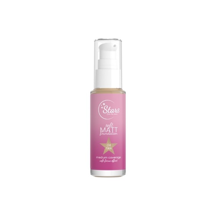 Stars from the Stars Soft Matt Foundation face foundation /04/ Tan 30 ml