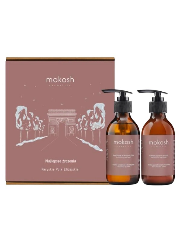 Mokosh Paris Champs Elysées gift set Body wash gel 200 ml + Body lotion 200 ml