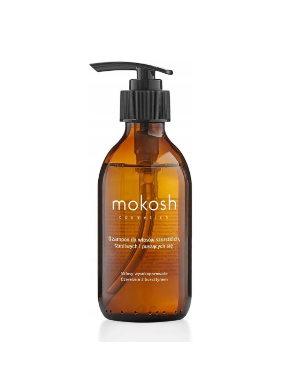 Mokosh and Amber Shampoo for high porosity, rough, brittle and frizzy hair 200 ml