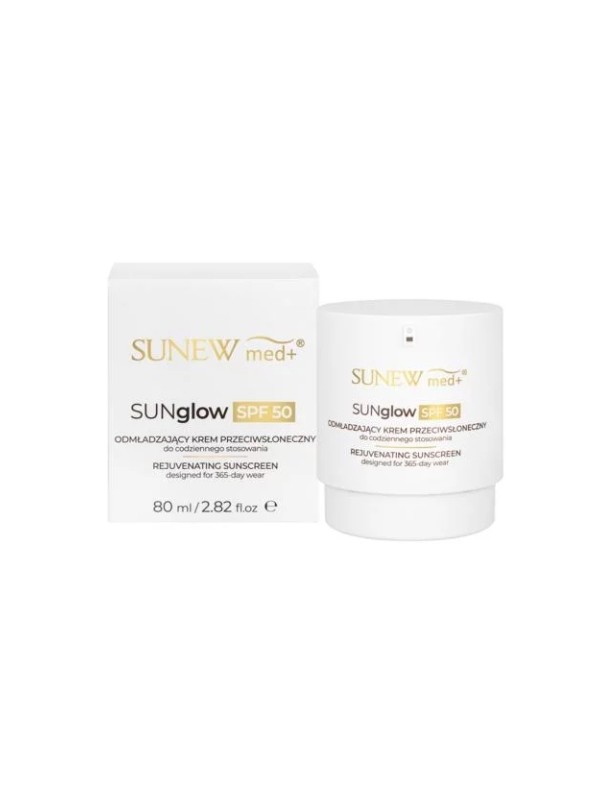 Sunew Med+ SUNglow SPF50 odmładzający Krem do twarzy 50 ml