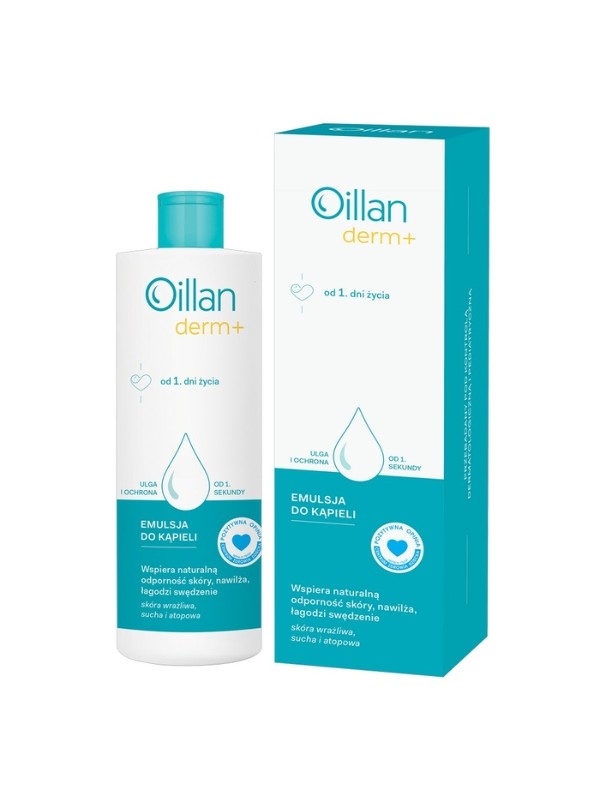 Oillan Derm+ Bath emulsion from the 1st day of life 400 ml