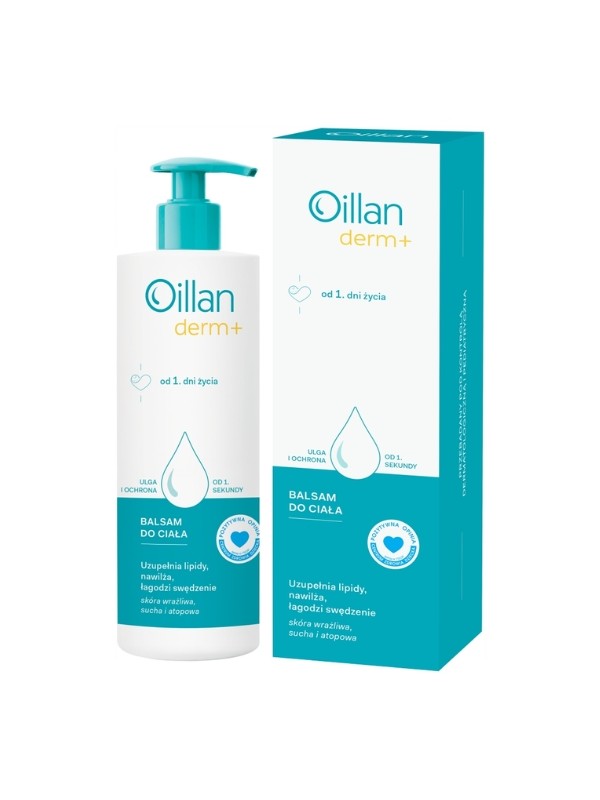 Oillan Derm+ Balsam do ciała od 1. dnia życia 400 ml 