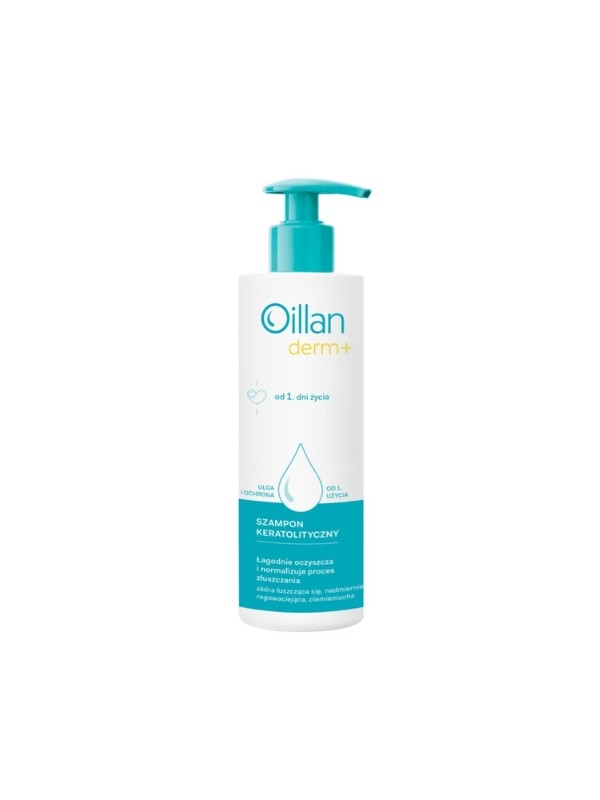 Oillan Derm+ Szampon Keratolityczny od 1. dnia życia 180 ml 