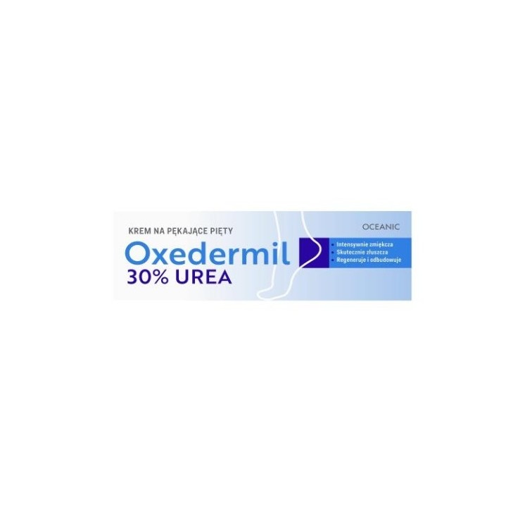 Oxedermil Cream for cracked heels with 30% urea 50 ml