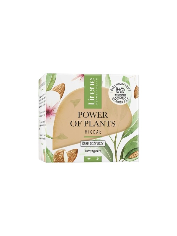 Lirene Power of Plants nourishing face cream Almond 50 ml