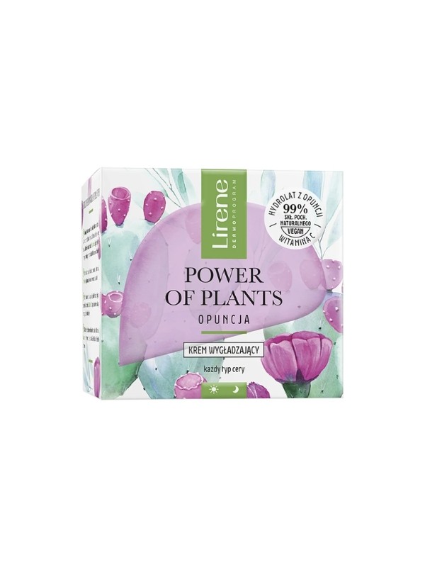 Lirene Power of Plants Smoothing Face Cream Prickly Pear 50 ml