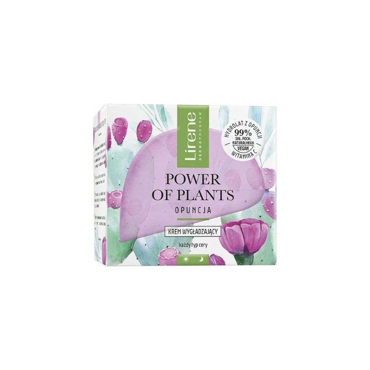 Lirene Power of Plants Smoothing Face Cream Prickly Pear 50 ml