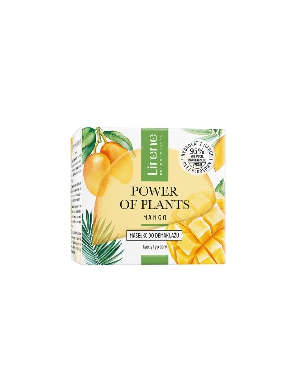 Lirene Power of Plants Masełko do demakijażu Mango 50 ml