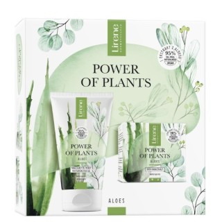 Lirene Power of Plants Aloe Set: Face cream 50 ml + Hand cream 75 ml