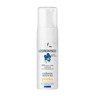 Uzdrovisco plant-active cleansing facial foam for beautiful complexion Violet 150 ml