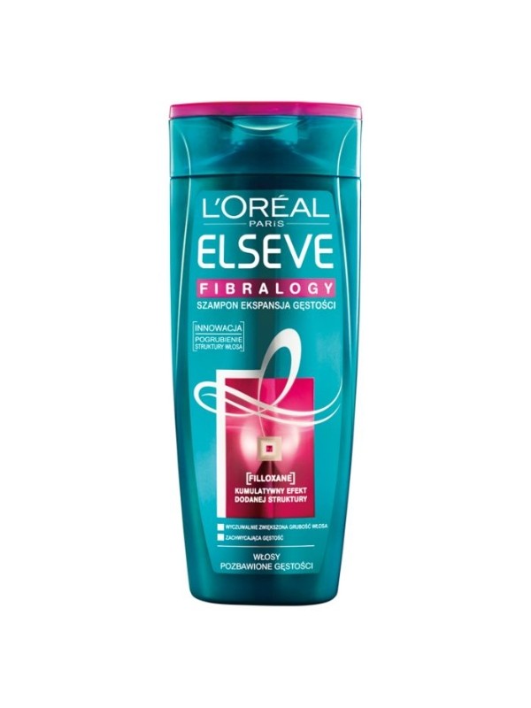 L'oreal Elseve Fibralogy Szampon do włosów Ekspansja gęstości 400 ml