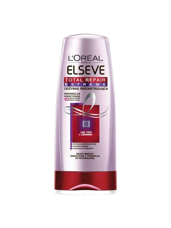 L'oreal Elseve Total Repair Extreme rekonstruujaca Odżywka do włosów 200 ml