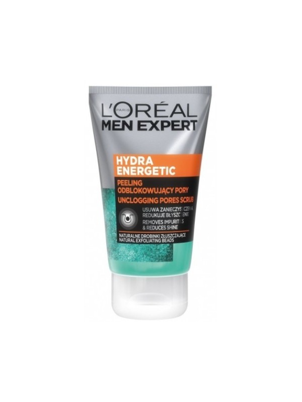 L'oreal Men Expert Hydra Energetic Peeling do twarzy odblokowujący pory 100 ml