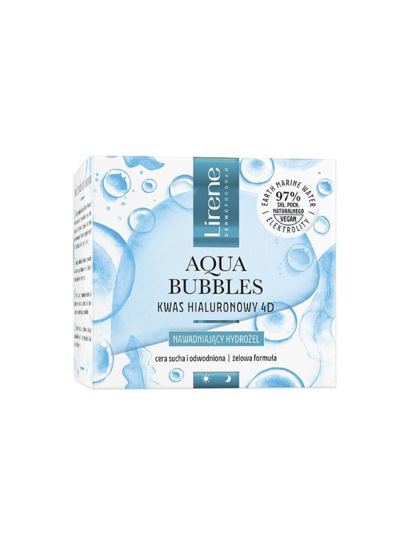 Lirene Aqua Bubbles hydrating Hydro face gel 50 ml