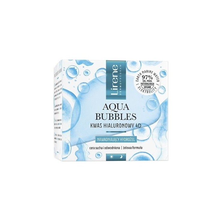 Lirene Aqua Bubbles nawadniający Hydrożel do twarzy 50 ml