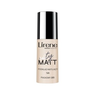 Lirene City Matt Mattifying and Smoothing Facial Fluid /205/ Sand 30 ml