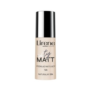 Lirene City Matt matująco-wygładzający Fluid do twarzy /204/ Naturalny 30 ml