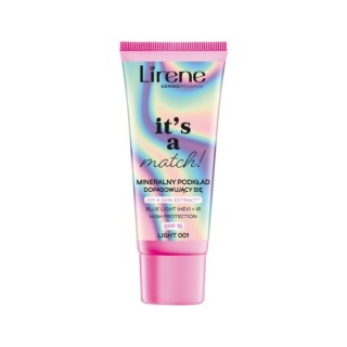 Lirene It's a Match mineral face foundation SPF15 /001/ Light 30 ml