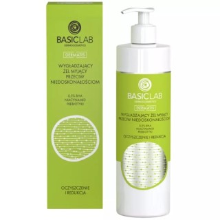 BasicLab Dermatis smoothing facial cleansing gel against imperfections 5 % BHA 300 ml