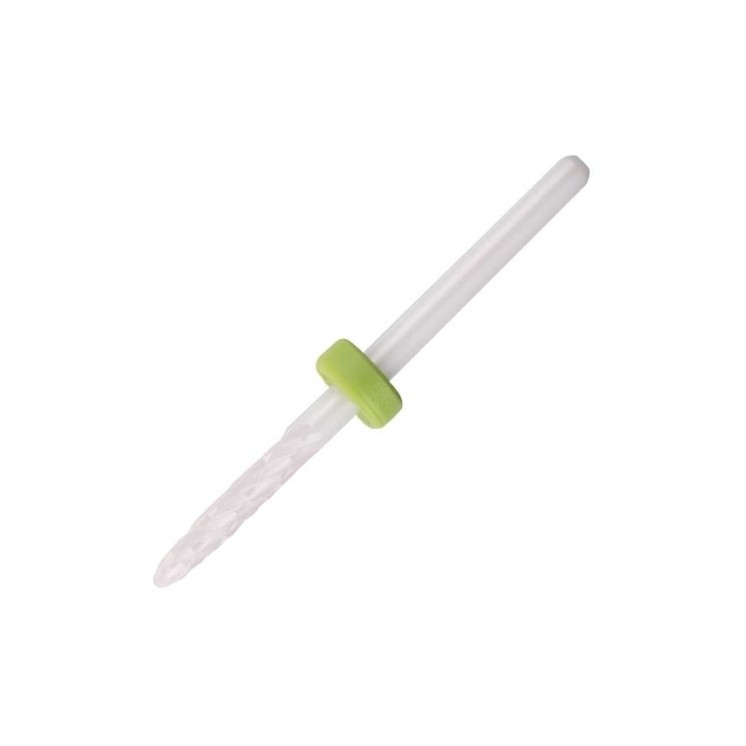MollyLac Small Flame C Frez ceramiczny do skórek 3/32'' Mocny 1 sztuka