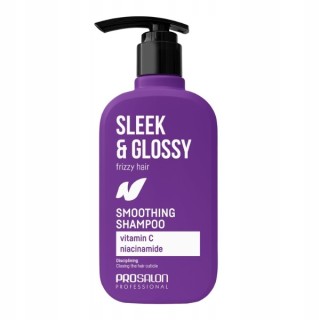 Prosalon Professional Sleek&Glossy wygładzający Szampon do włosów 375 ml