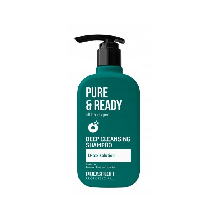 Prosalon Professional Pure&Ready głęboko oczyszczający Szampon do włosów 375 ml