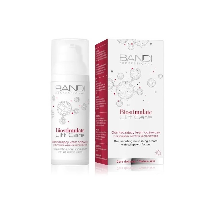 Bandi Biostimulate Lift Care odmładzający Krem do twarzy odżywczy z czynnikami wzrostu komórkowego 50 ml