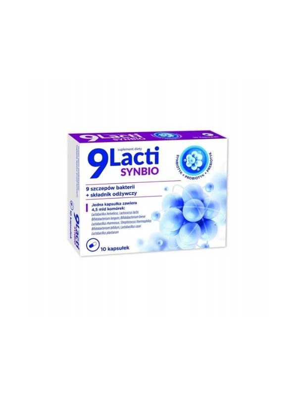 9 Lact Synbio 10 kapsułek 