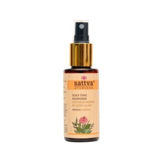 Sattva Ayurveda odżywcza Wcierka do skóry głowy Hibiskus 100 ml