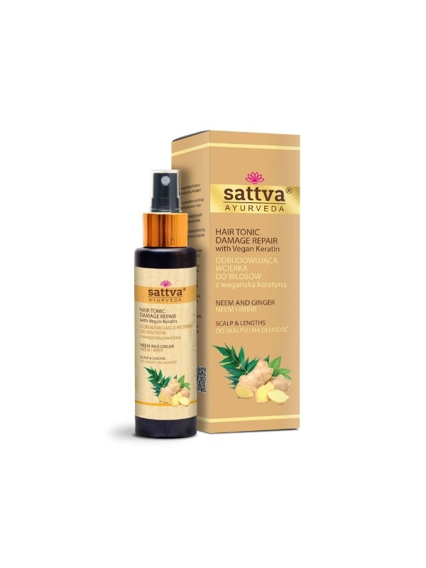 Sattva Ayurveda Regenerating Neem and Ginger Scalp Lotion 100 ml