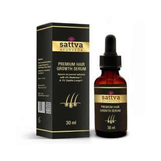 Sattva Ayurveda Premium Hair Growth Serum Serum na porost włosów 30 ml