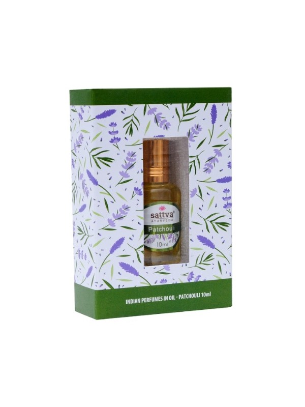 Sattva Ayurveda indyjskie Perfumy w olejku Patchouli 10 ml