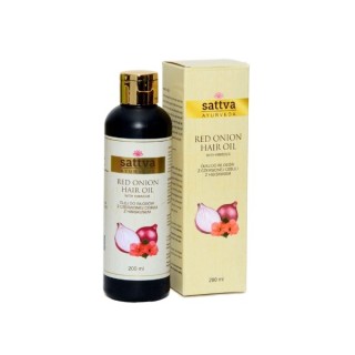 Sattva Ayurveda Olejek do włosów Czerwona Cebula i Hibiskus 100 ml