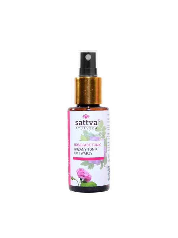 Sattva Ayurveda Tonik do twarzy Woda różana 100 ml