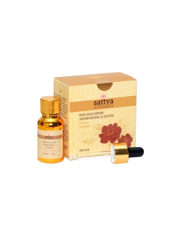 Sattva Ayurveda Oily Face Serum Rose Gold 15 ml