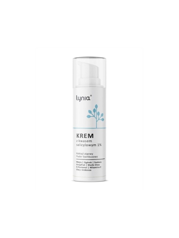 Lynia Krem do twarzy z kwasem salicylowym 1% 50 ml 